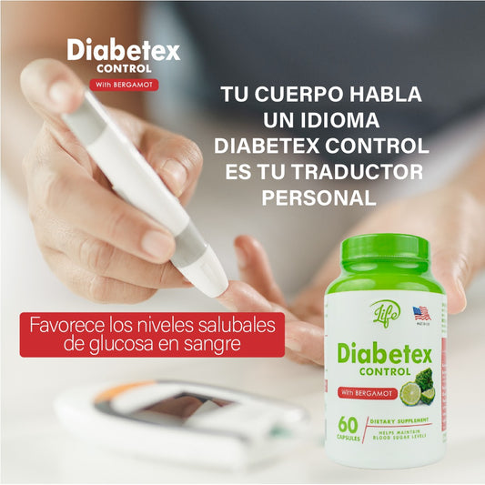 Diabetex Control - Suplemento Natural (60 Capsulas)