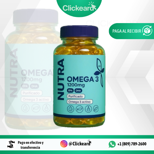 OMEGA 3 1200 MG X 60 SOFGEL - LIBRE DE MERCURIO