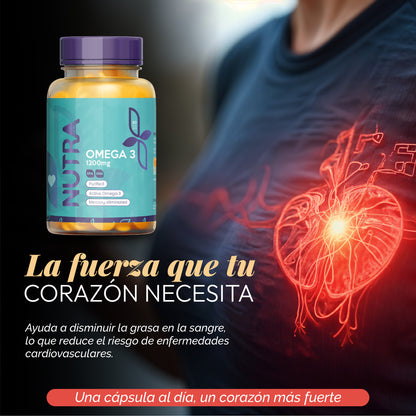 OMEGA 3 1200 MG X 60 SOFGEL - LIBRE DE MERCURIO