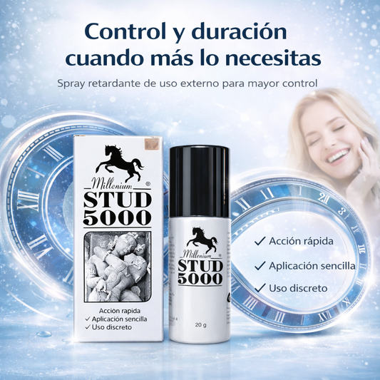 Millennium STUD 5000 - Control y duración cuando más lo necesitas