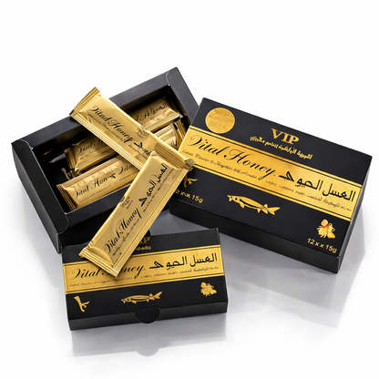 Vital Honey VIP – Energía, Potencia y Vitalidad Natural, Le llaman la miel del amor (CAJA COMPLETA)