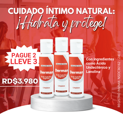 Derman: Cuidado íntimo que tu piel merece