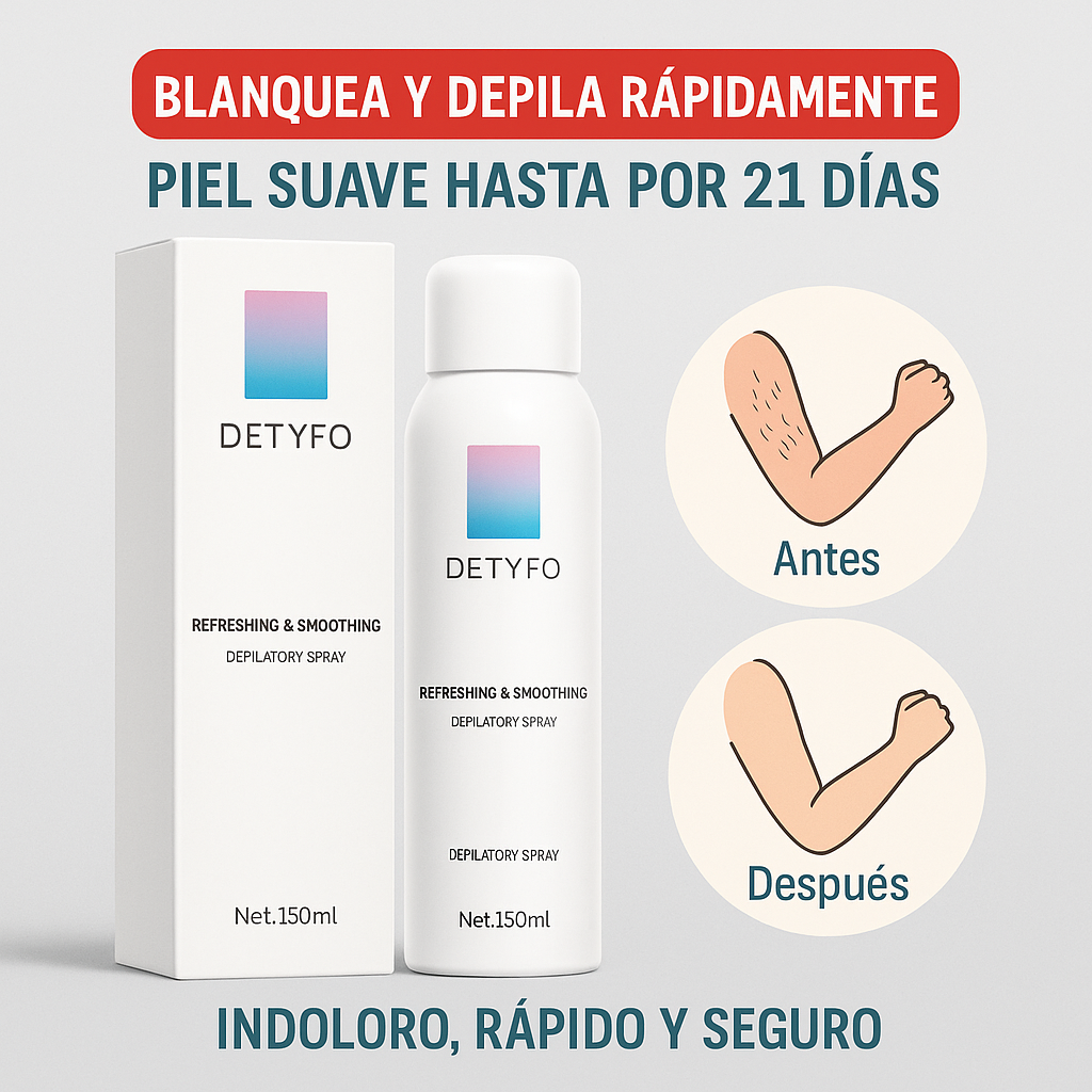 Piel suave y sin dolor, hasta por 21 días con el Spray Depilatorio en Espuma 150g