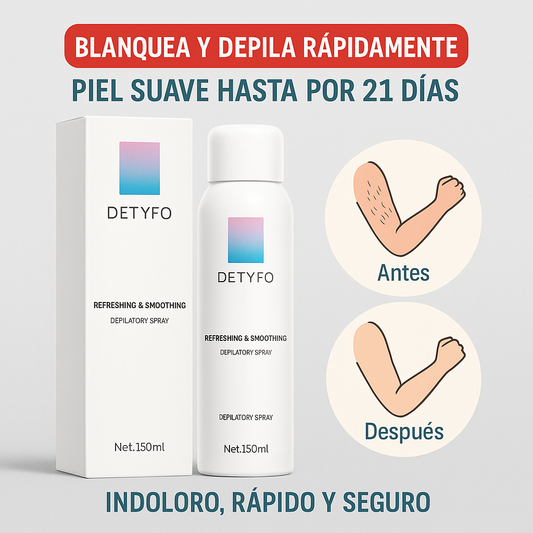 Piel suave y sin dolor, hasta por 21 días con el Spray Depilatorio en Espuma 150g