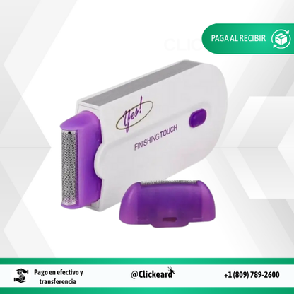 ¡Elimina el vello sin dolor desde casa con YES! Finishing Touch