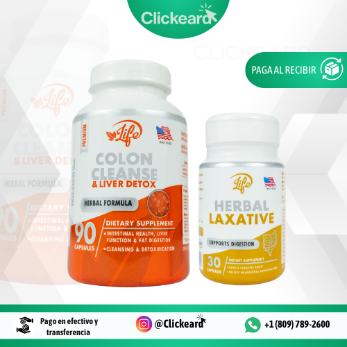 💊 DETOX DIGESTIVE Colon Cleanse + Herbal Laxative (GRATIS HASTA AGOTAR EXISTENCIA) DESINFLAMATE AHORA!