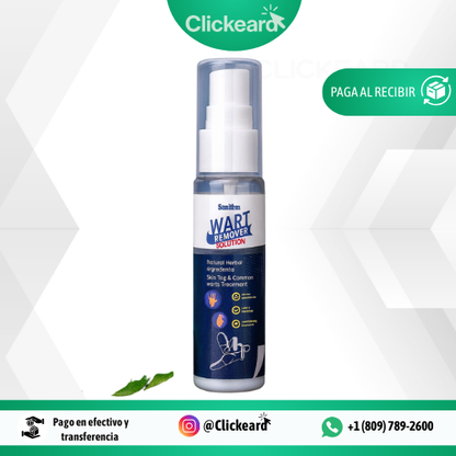 🌿 Wart Remover Solution  Despídete de las verrugas y lunares de forma rápida, segura y efectiva.
