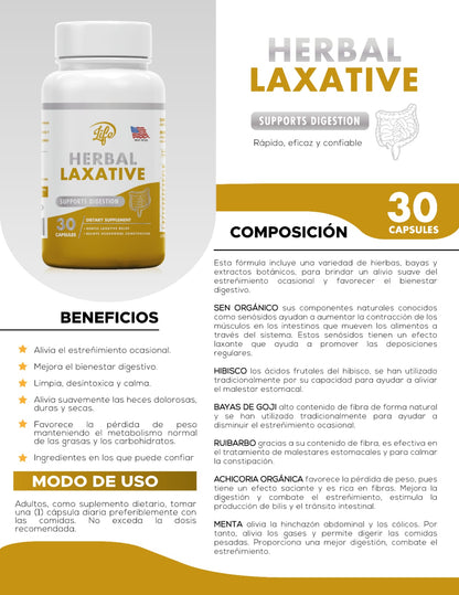 💊 DETOX DIGESTIVE Colon Cleanse + Herbal Laxative (GRATIS HASTA AGOTAR EXISTENCIA) DESINFLAMATE AHORA!