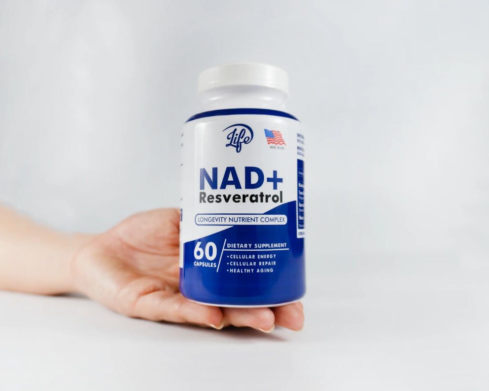 NAD+ con Resveratrol – EL SECRETO PARA NO ENVEJECER!