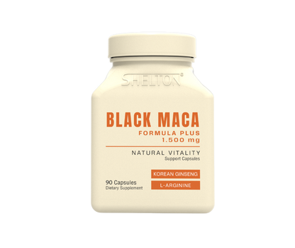 BLACK MACA FORMULA PLUS 1500 mg — 90 Cápsulas Premium de Vitalidad Masculina