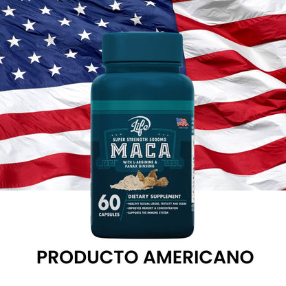 MACA 60 CÁPSULAS - Virilidad natural, potencia real