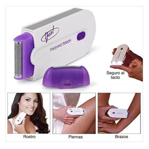 ¡Elimina el vello sin dolor desde casa con YES! Finishing Touch
