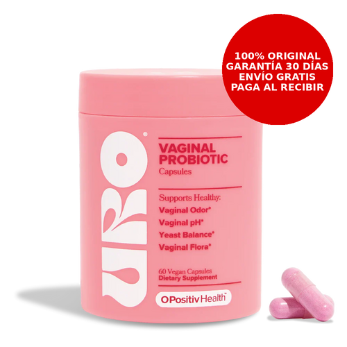 URO Probióticos™ Equilibrio íntimo, frescura y bienestar diario para la mujer