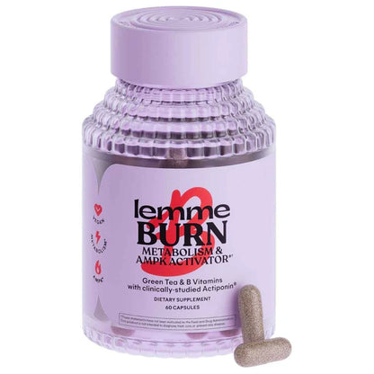 Lemme Burn™ Metabolism & AMPK Activator | Soporte Metabólico Para Rebajar Avanzado x 60 Capsulas